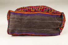 Load image into Gallery viewer, Authentic original hand knotted carpet 125x56x77 CM
