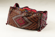 Load image into Gallery viewer, Authentic original hand knotted carpet 120x55x60 CM
