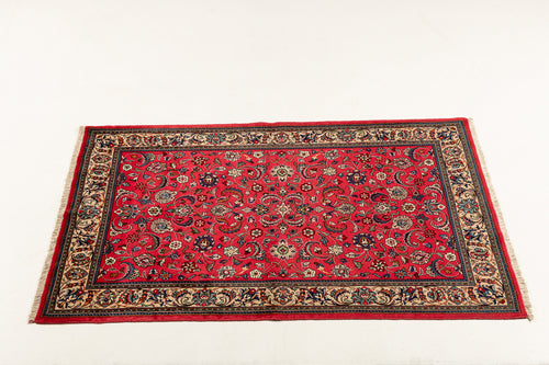 Authentic original hand knotted carpet 228x133 CM