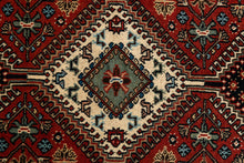 Load image into Gallery viewer, Authentic original hand knotted carpet 190x145 CM
