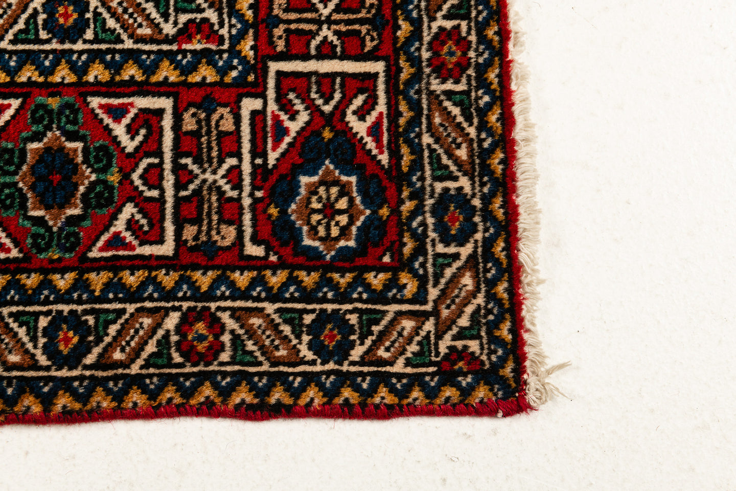 Authentic original hand knotted carpet 190x132 CM