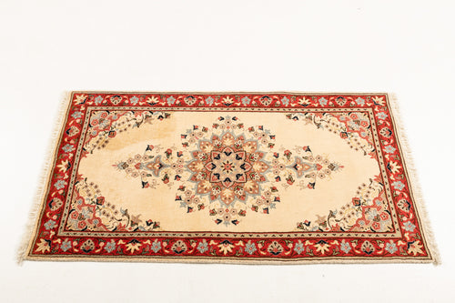 Authentic original hand knotted carpet 155x80 CM