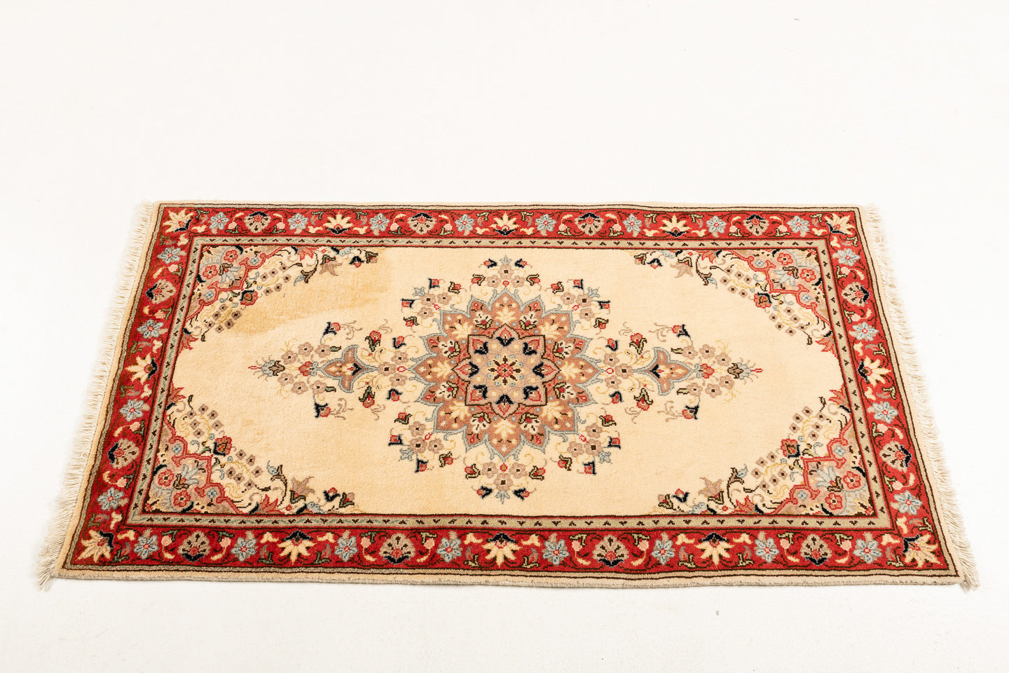 Authentic original hand knotted carpet 155x80 CM