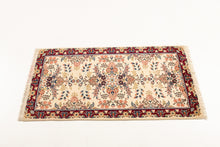 Load image into Gallery viewer, Authentic original hand knotted carpet 148x70 CM

