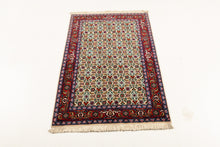 Load image into Gallery viewer, Authentic original hand knotted carpet 140x100 CM
