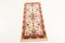 Load image into Gallery viewer, Authentic original hand knotted carpet 129x71 CM
