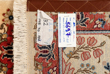 Load image into Gallery viewer, Authentic original hand knotted carpet 129x71 CM
