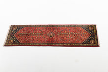 Load image into Gallery viewer, Authentic original hand knotted carpet 200x70 CM
