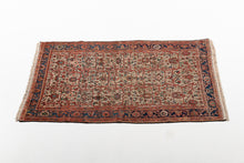 Load image into Gallery viewer, 194x130 CM Vintage Authentic original hand knotted carpet 
