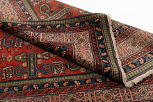 Carica l'immagine nel visualizzatore di Gallery, Authentic original hand knotted carpet 195x132 CM
