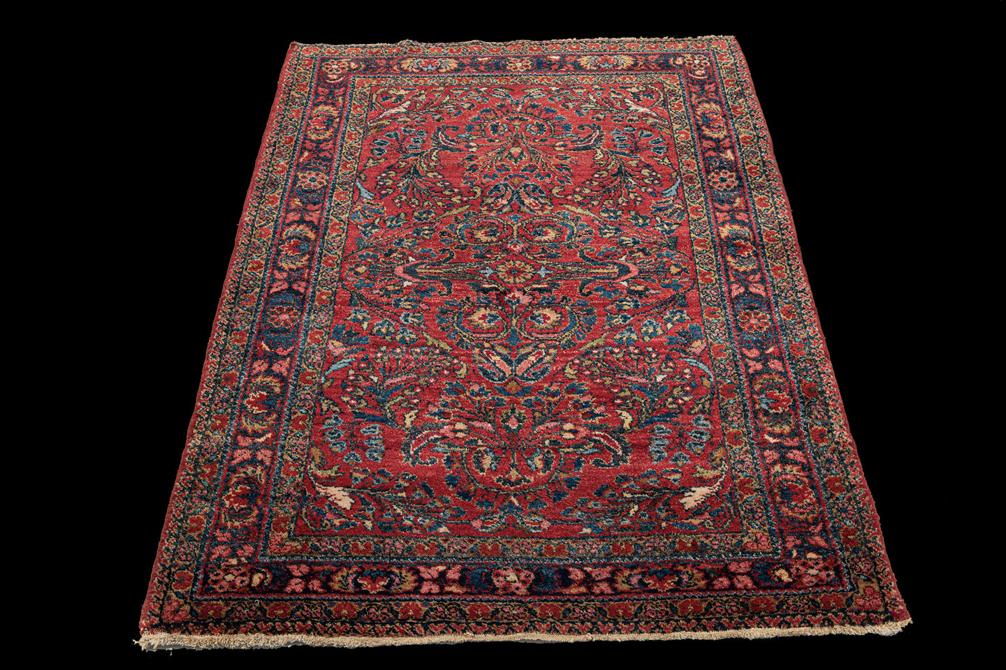 150x100 CM Authentic original hand knotted carpet 