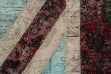 Load image into Gallery viewer, Patchwork Tappeto Carpets teppiche  Rugs Tappis CM 243x175 Galleria Farah1970
