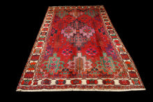 Load image into Gallery viewer, Authentic original hand knotted carpet 267x152 CM
