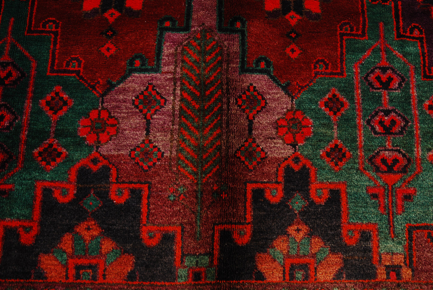 Authentic original hand knotted carpet 267x152 CM