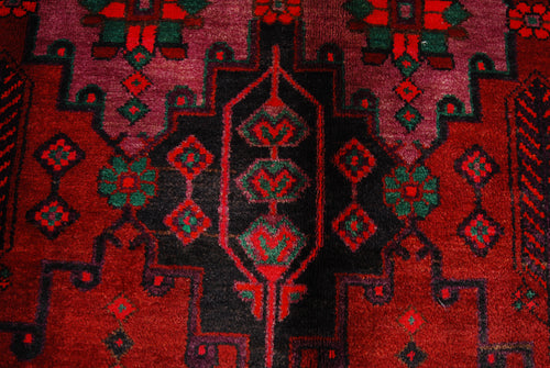 Authentic original hand knotted carpet 267x152 CM