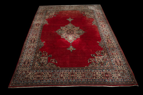 Authentic original hand knotted carpet 375x265 CM