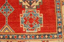 Lade das Bild in den Galerie-Viewer, Rectangular Hand knotted carpet Ghazni / Chubi Green Colors 182x133 CM
