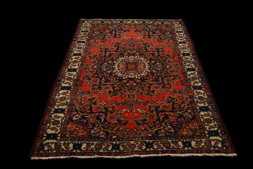 Authentic original hand knotted carpet 225x135 CM