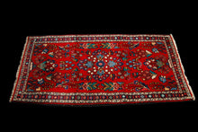 Load image into Gallery viewer, Authentic original hand knotted carpet 125x67 CM
