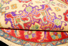 Lade das Bild in den Galerie-Viewer, Hand knotted carpet Ghazni / Uzbek / Kazak -  98x98 CM

