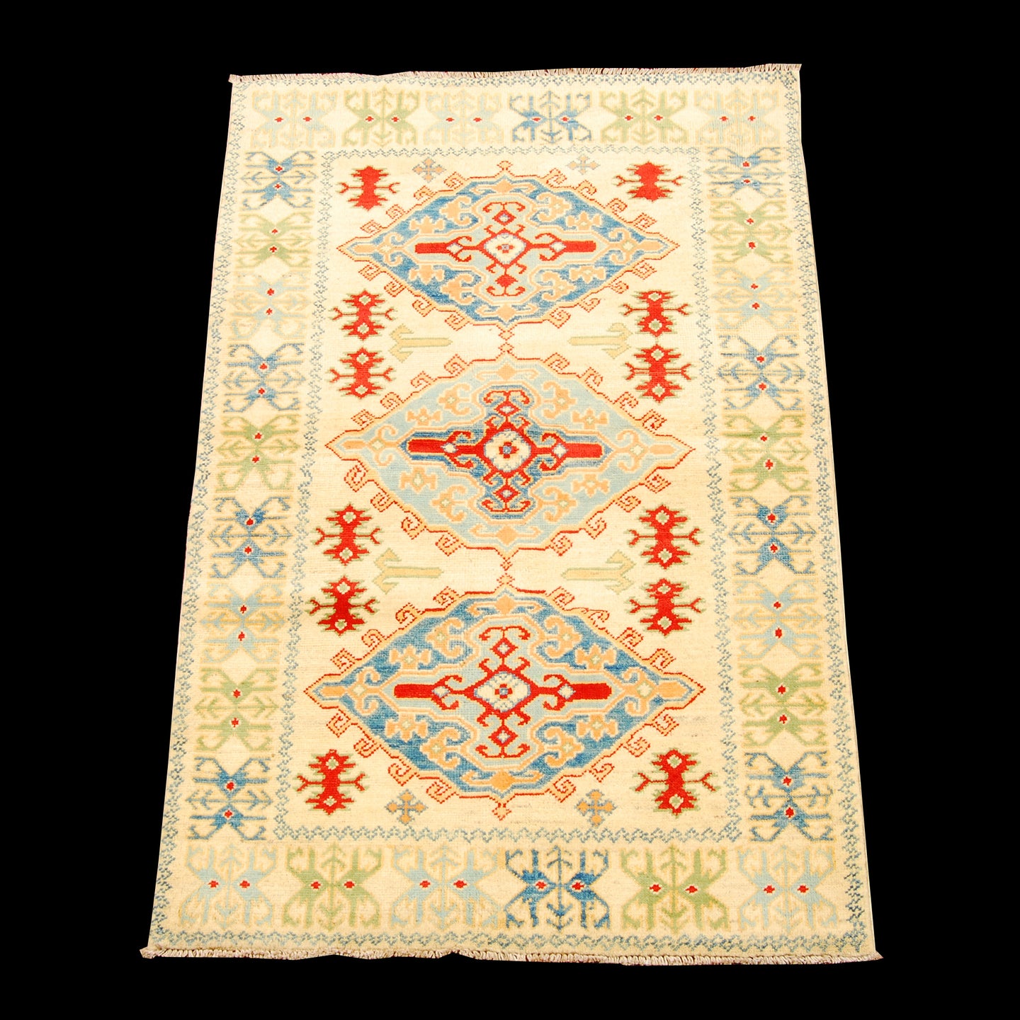 Tappeto Afgani Pakistan Carpet Tapis Teppich Alfombra Rug Ghazni 150x94 CM 