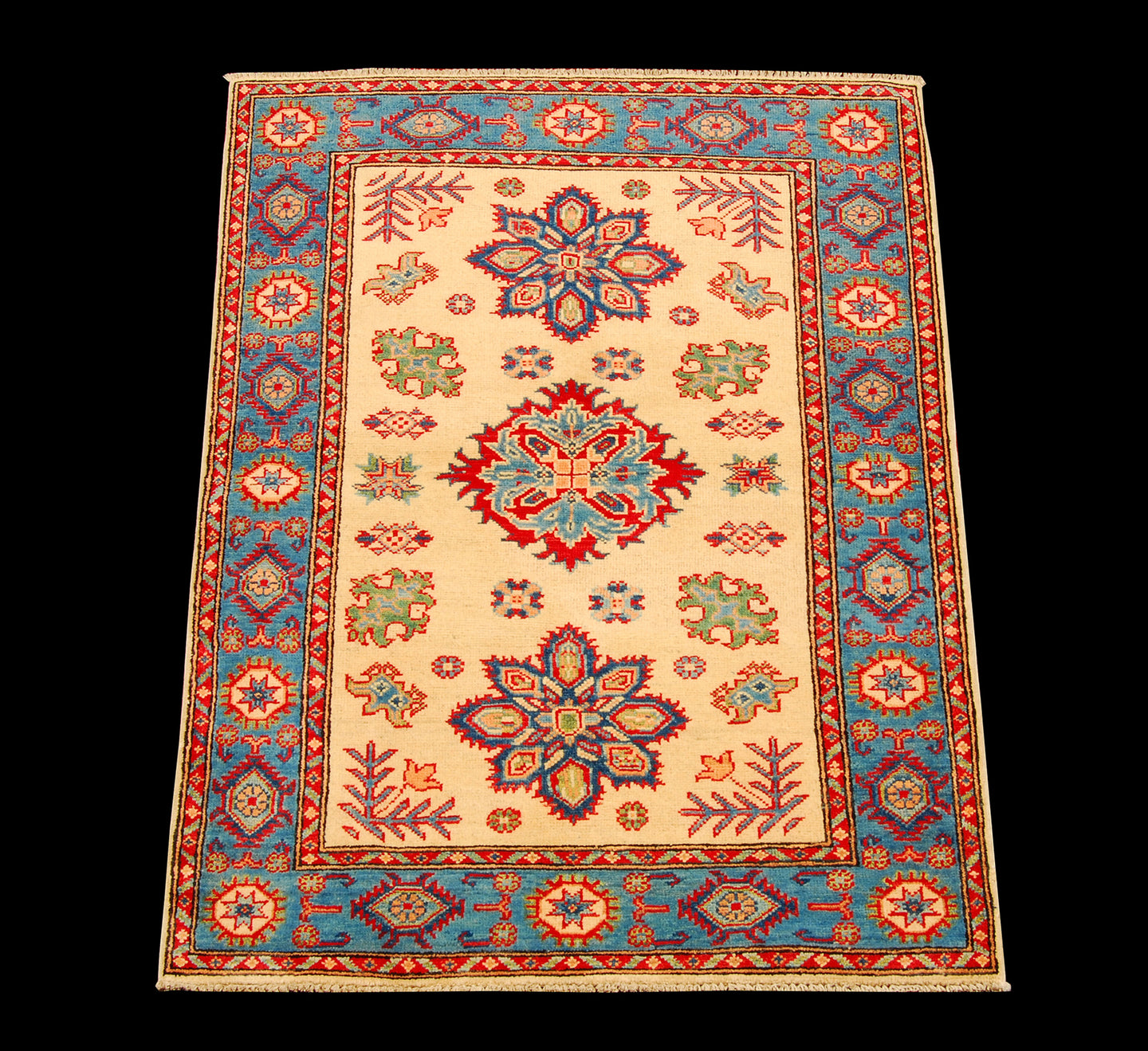 Tappeto Afgani Pakistan Carpet Tapis Teppich Alfombra Rug Ghazni 142x104 CM 
