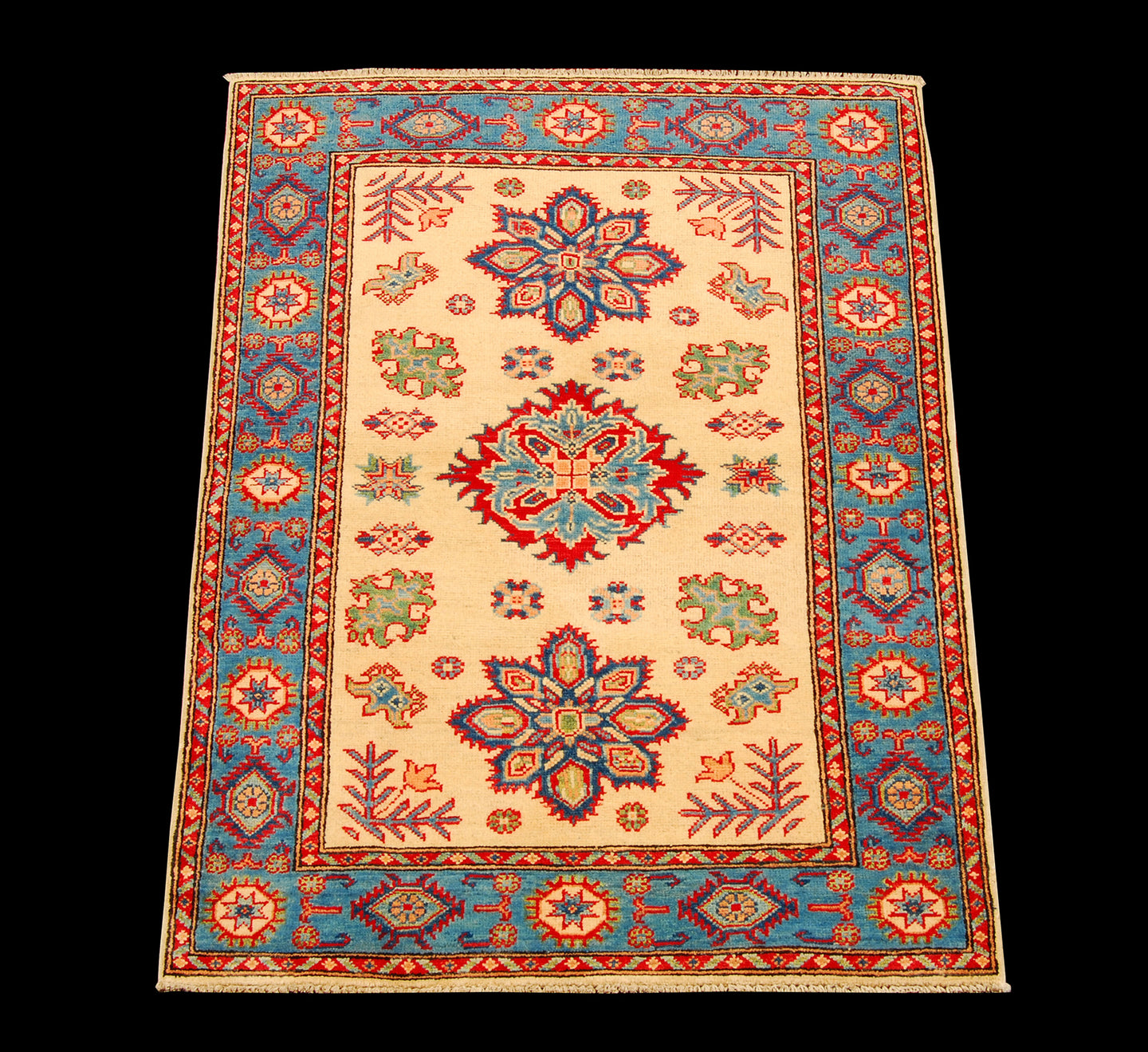 Tappeto Afgani Pakistan Carpet Tapis Teppich Alfombra Rug Ghazni 142x104 CM 