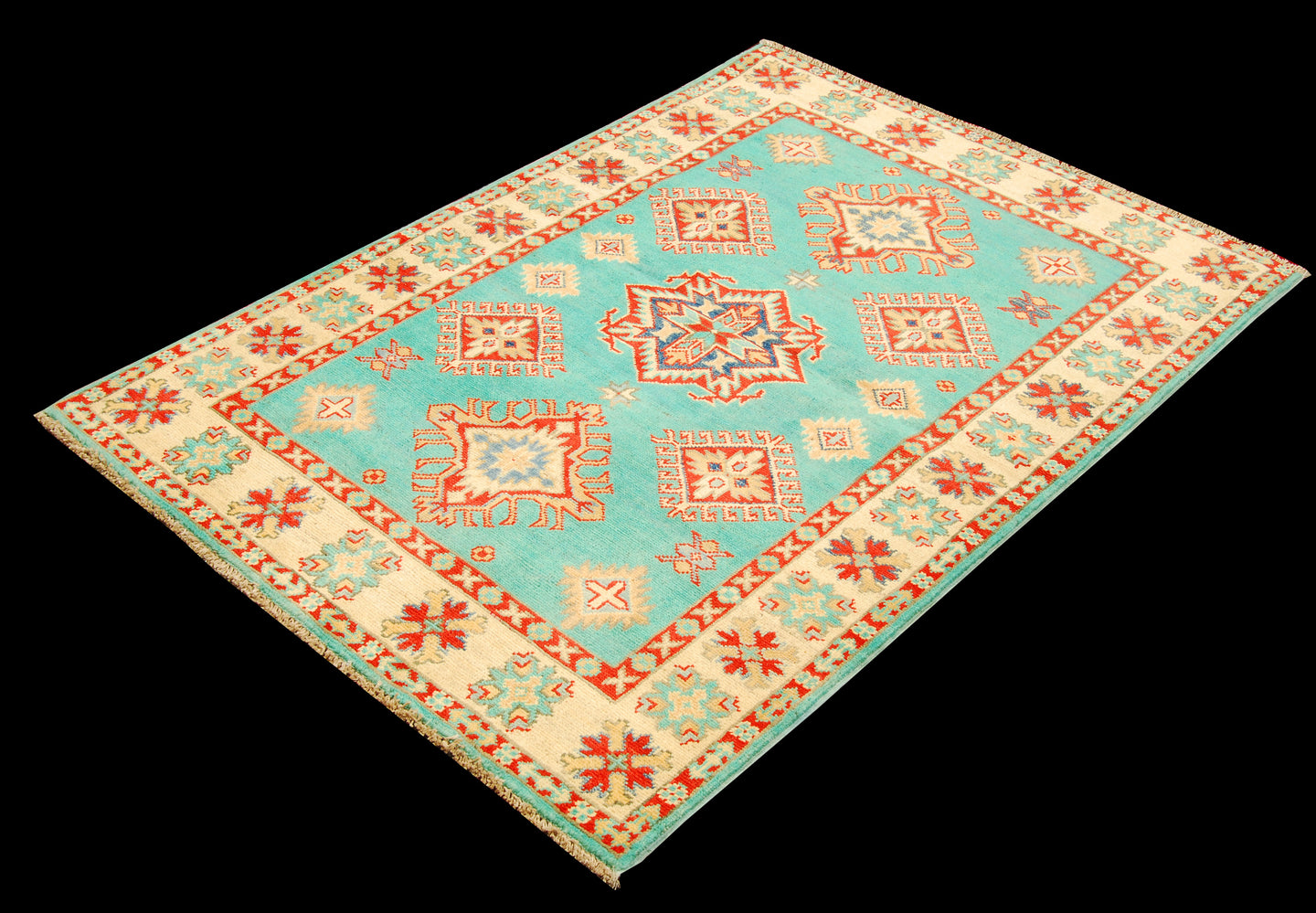 Tappeto Afgani Pakistan Carpet Tapis Teppich Alfombra Rug Ghazni 148x103 CM