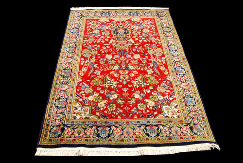 Authentic original hand knotted carpet 180x118 CM