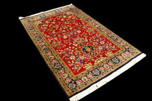 Load image into Gallery viewer, Authentic original hand knotted carpet 180x118 CM
