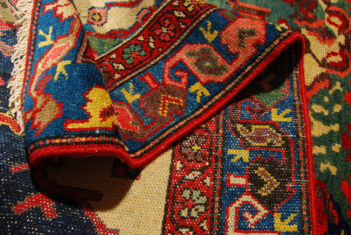 210x142 CM Tappeto Antico Bakhtiari / Baktyary