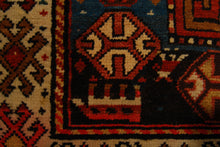 Lade das Bild in den Galerie-Viewer, Hand made Antique Kazak Caucasic Carpets CM 270X130
