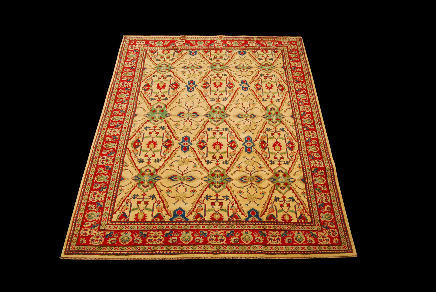 Tappeto Afgani Pakistan Carpet Tapis Teppich Alfombra Rug Ghazni 262x206 CM 