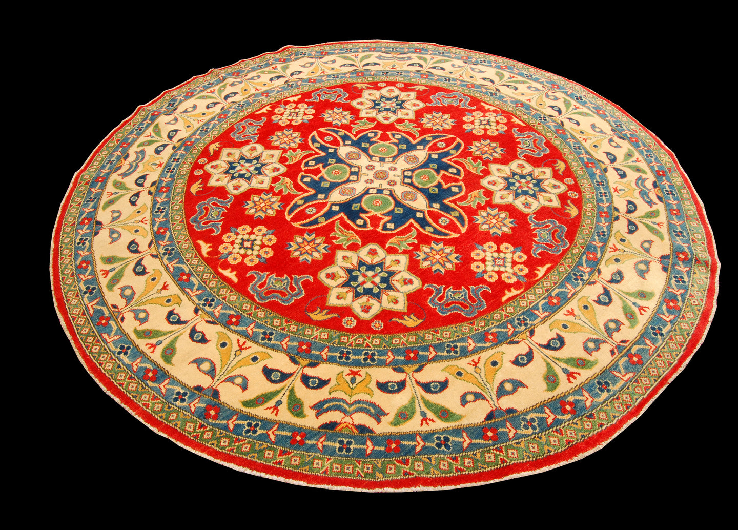 Tappeto Afgani Pakistan Carpet Tapis Teppich Alfombra Rug Ghazni 244x239 CM 