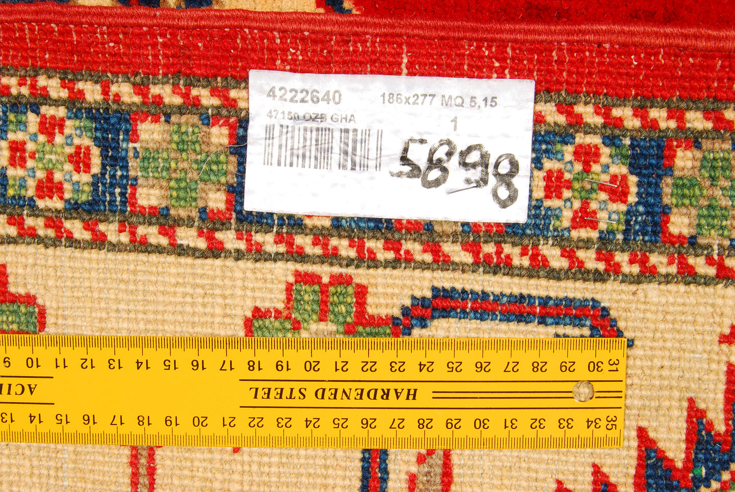 Tappeto Afgani Pakistan Carpet Tapis Teppich Alfombra Rug Ghazni 277x186 CM 