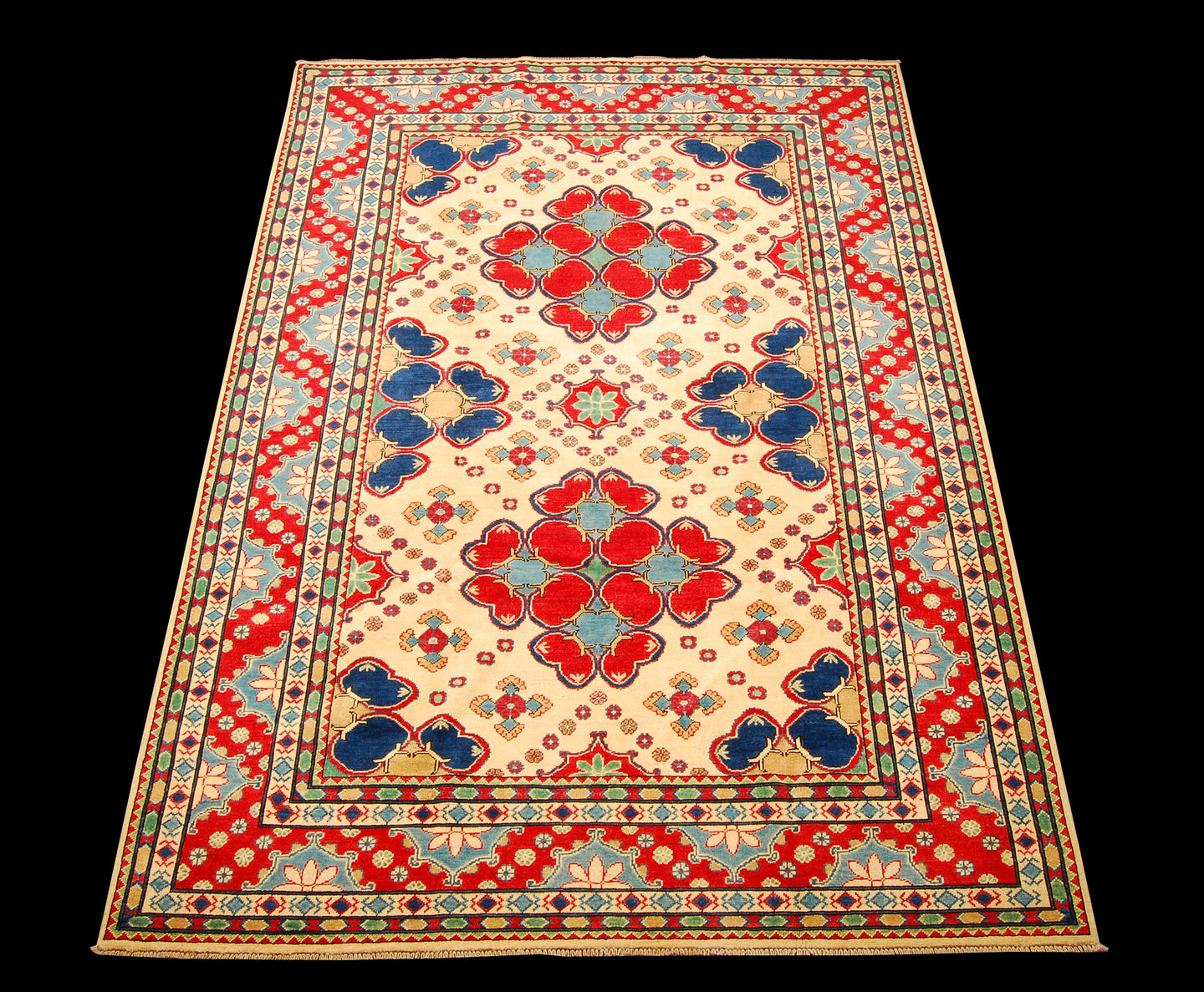 Tappeto Afgani Pakistan Carpet Tapis Teppich Alfombra Rug Ghazni 287x200 CM 