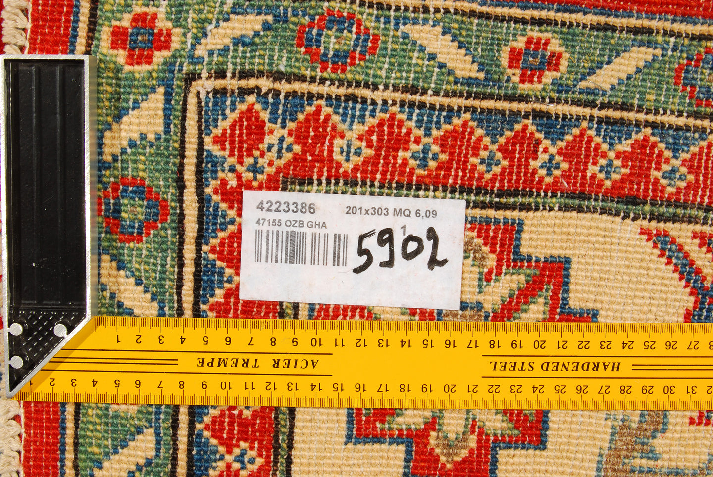 303x201 CM Tappeto Afgani Pakistan Carpet Tapis Teppich Alfombra Rug Ghazni