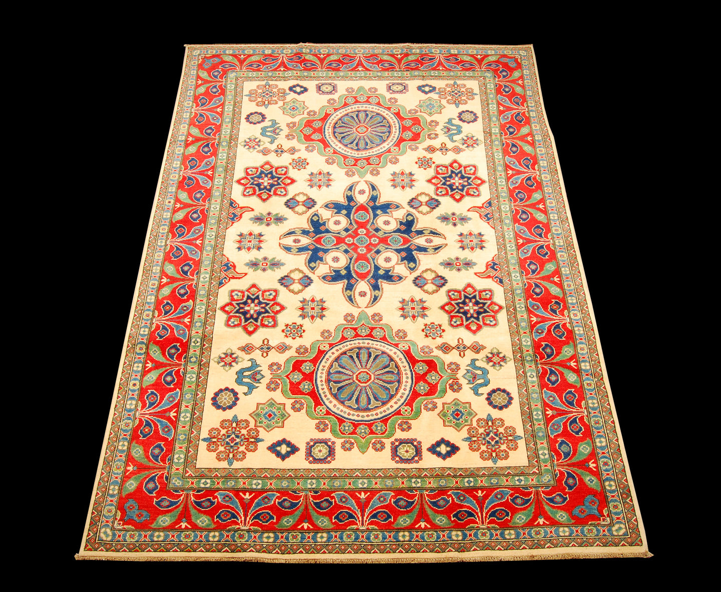 Tappeto Afgani Pakistan Carpet Tapis Teppich Alfombra Rug Ghazni 298x200 CM 