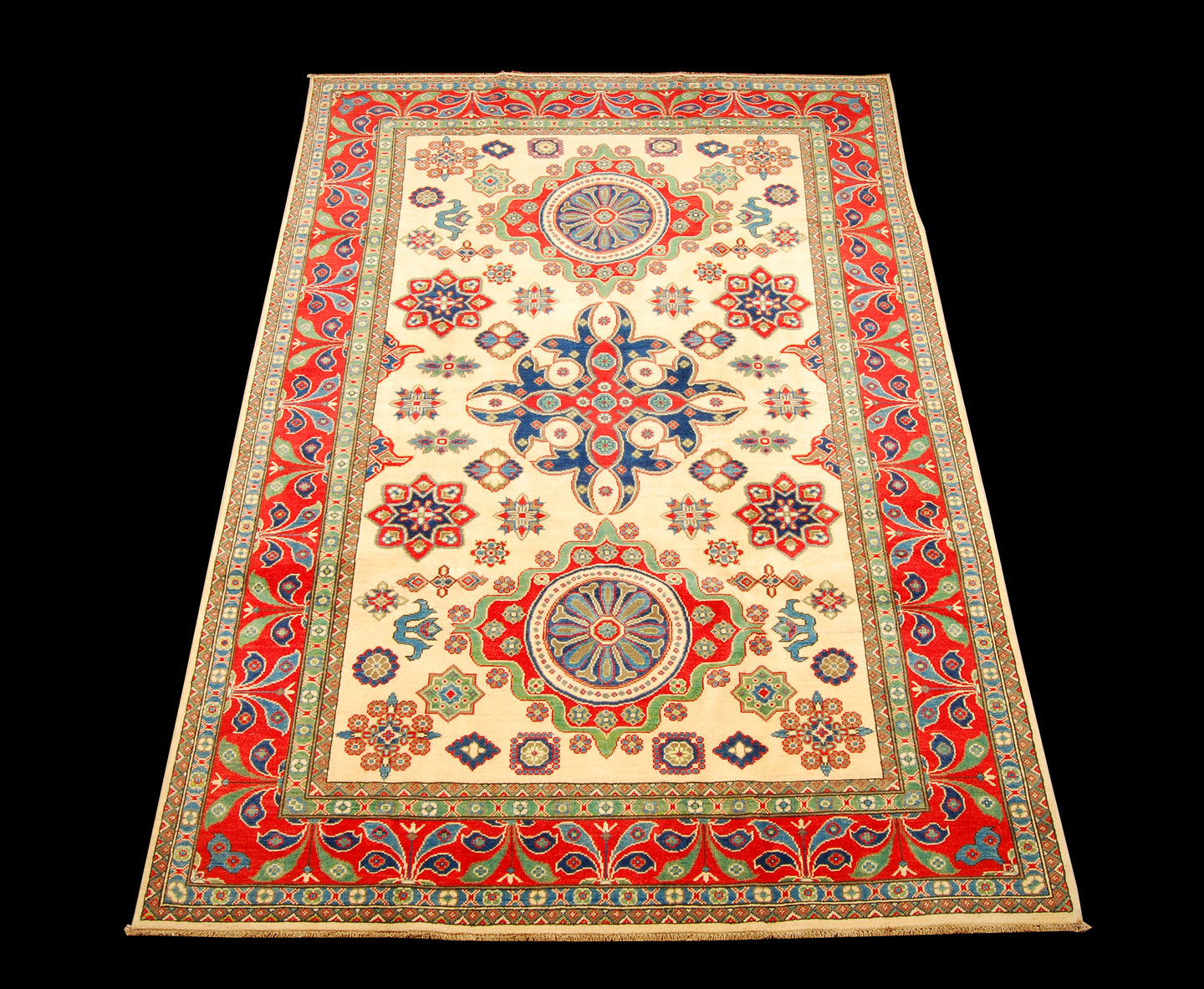 298x200 CM Tappeto Afgani Pakistan Carpet Tapis Teppich Alfombra Rug Ghazni