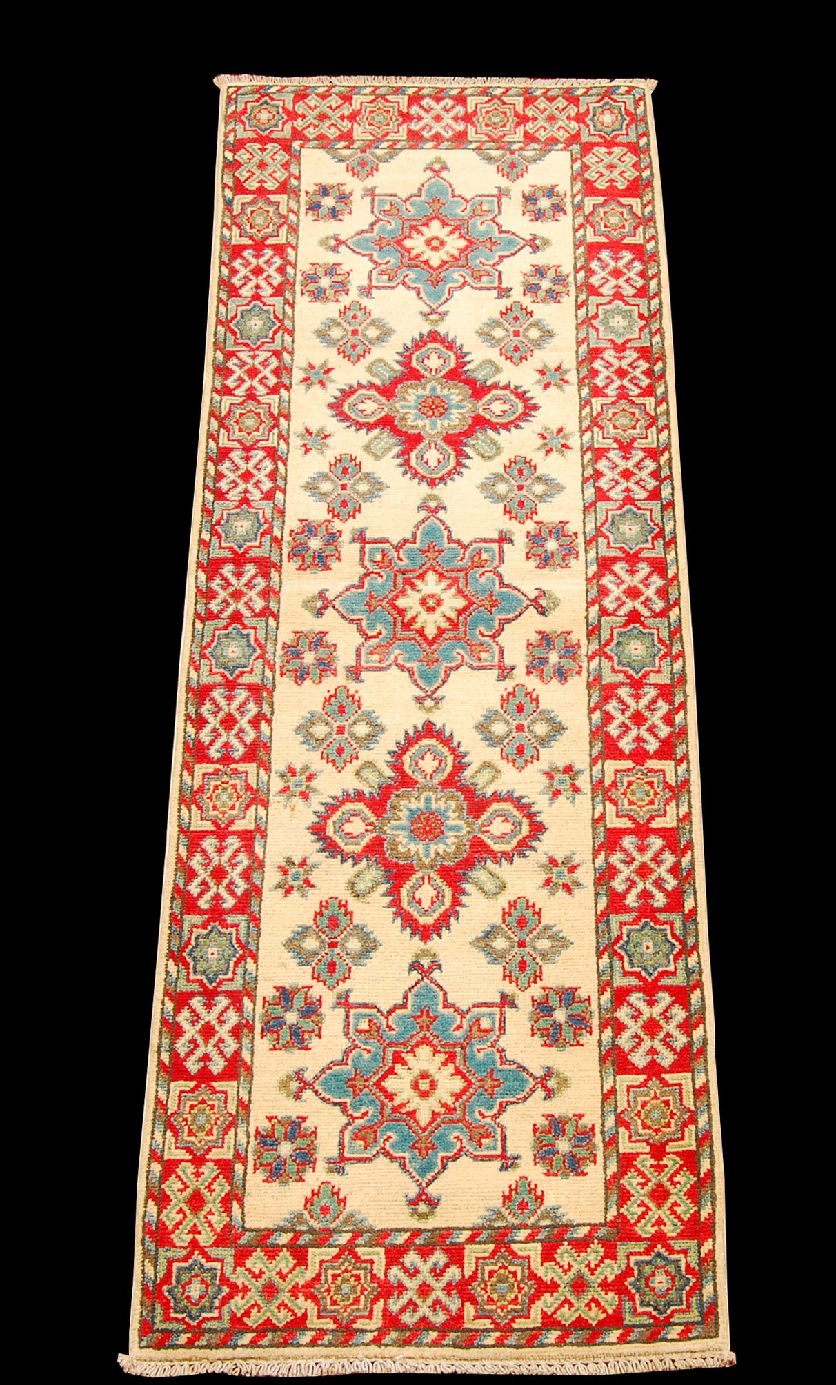 Tappeto Afgani Pakistan Carpet Tapis Teppich Alfombra Rug Ghazni 180x59 CM 