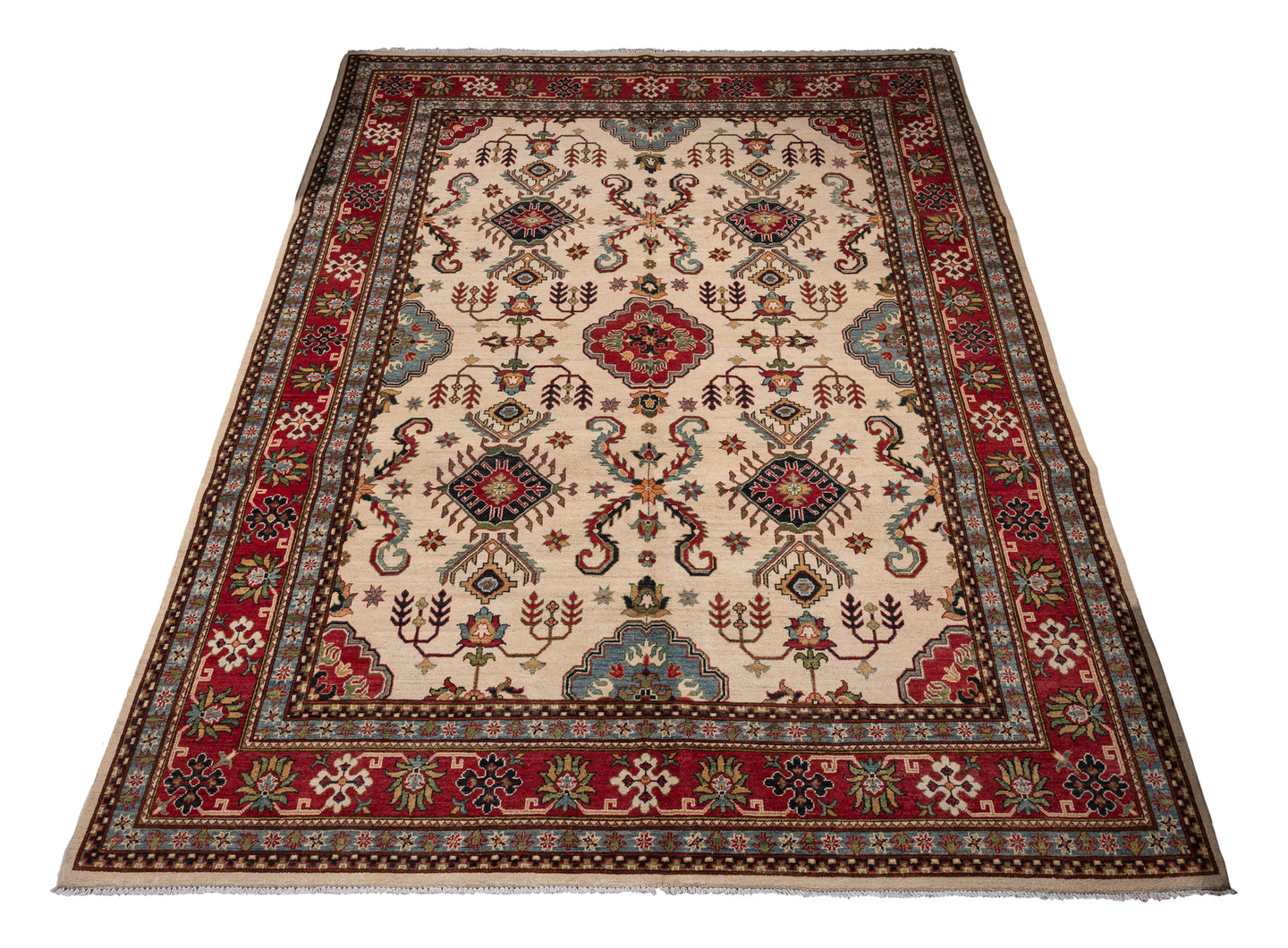 Hand knotted carpet Ghazni / Uzbek / Kazak - 354x271 CM