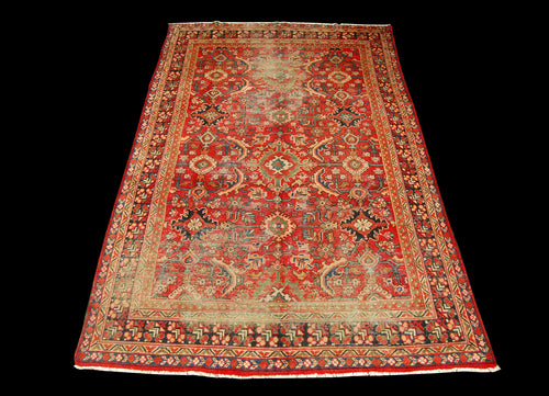 Vintage Authentic original hand knotted carpet 320x216 CM