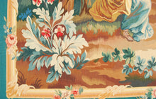 Lade das Bild in den Galerie-Viewer, 205x162 cm Aubusson Arazzo classic figurativ francia design
