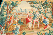 Lade das Bild in den Galerie-Viewer, 205x162 cm Aubusson Arazzo classic figurativ francia design
