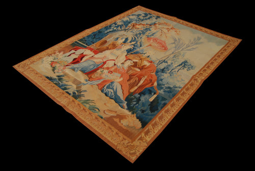 Aubusson Arazzo classic figurativ francia design 206x153 CM