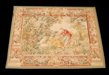 Lade das Bild in den Galerie-Viewer, Aubusson Arazzo classic figurativ francia design 210x186 CM
