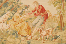 Carica l&#39;immagine nel visualizzatore di Gallery, Aubusson Arazzo classic figurativ francia design 210x186 CM
