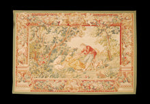 Carica l&#39;immagine nel visualizzatore di Gallery, Aubusson Arazzo classic figurativ francia design 210x186 CM
