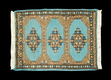 Carica l'immagine nel visualizzatore di Gallery, Kashmir Wool Carpet CM 60x45 Pakistan Rugs
