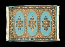 Lade das Bild in den Galerie-Viewer, Kashmir Wool Carpet CM 60x45 Pakistan Rugs
